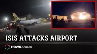 Islamic State militants explode passenger planes