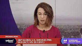 ISM services index comes in lower than expected for month of May