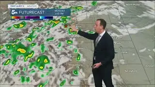 Isolated severe storms with Flash Flood Watches until 12 AM Tuesday