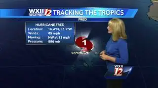 Isolated shower, storm chances most of week