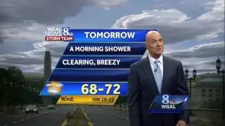 Isolated showers moving in; Expect some AM rain