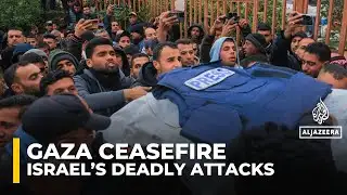 Israel continues launching strikes across Gaza despite Trump-brokered ceasefire