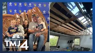 ‘It’s devastating’: Family displaced after fire days before school