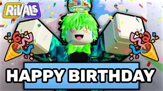 🔴 It’s my Birthday Party... (Roblox Rivals Live)