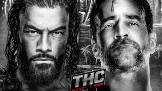 It’s Official!!! Roman vs Punk
