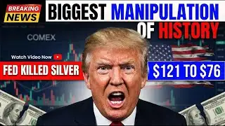 IT’S OVER: Biggest Manipulation? Trump’s FED Pick Just Crashed Silver 37%