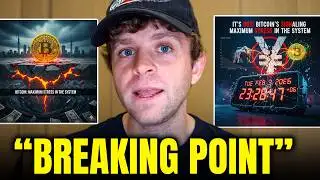 IT’S OVER! Bitcoin’s Signalling Maximum Stress in the System - Jack Mallers