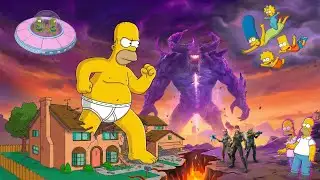IT’S OVER. (Goodbye Fortnite Simpsons Season)