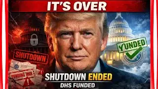 IT’S OVER: Trump Ends Government Shutdown After DHS Funding WAR!