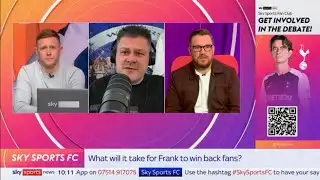 "IT SIMPLY CANNOT GO ON LIKE THIS!" INTERVIEW ON SKY SPORTS NEWS: Thomas Frank and Tottenham 