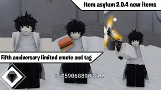 Item Asylum 2.0.4 Update | New Items + Limited Emote & Tag (Quick Review)
