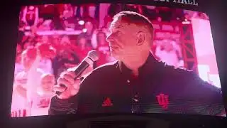 IU football honored before IU basketball hosts Purdue