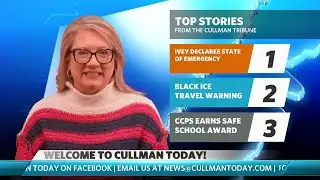 Ivey declares emergency | Black ice warning | Cullman school honored