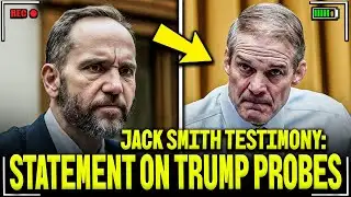 Jack Smith Defends Trump Charges As Lawmakers Probe His Motives