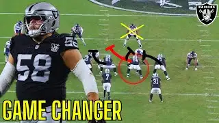 Jackson Powers Johnson Is An ABSOLUTE Game WRECKER... | Las Vegas Raiders |