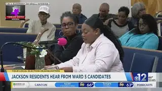 Jackson residents hear from Ward 5 candidates