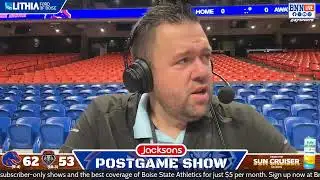 Jacksons Postgame Show: Boise State overcomes poor shooting to top New Mexico, 62-53