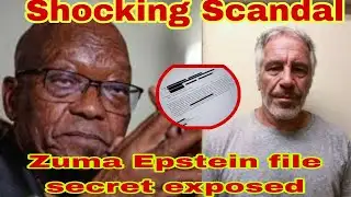 Jacob Zuma EXPOSED in Explosive Epstein Files — Secret Emails & Ritz Hotel Dinner Revealed