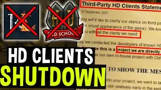 Jagex is Shutting Down Development of All HD Clients! [OSRS]