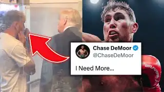 JAKE PAUL SHOWS *BROKEN JAW* TO TRUMP, CHASE PULLS OUT!