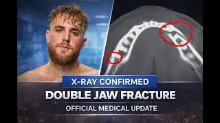 Jake Paul X-Ray Proof: Double Broken Jaw Confirmed After AJ Knockout
