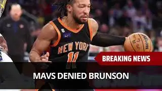 Jalen Brunson Reveals The Mavs Rejected Him Twice
