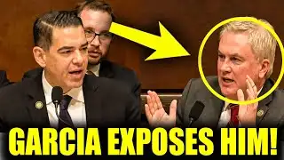 James Comer PANICS as Rep. Garcia EXPOSES Him LIVE on the Records
