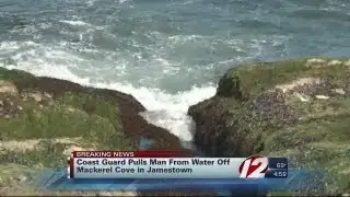 jamestown breaking news man pulled from water