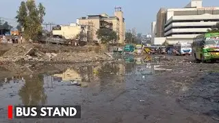 Jammu: Unfinished Nullah Bridge Leaves General Bus Stand Reeling Under Stink and Daily Disruption