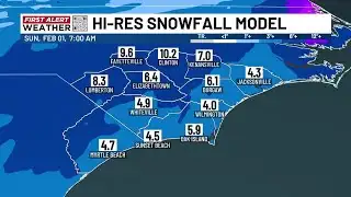 Jan. 29: WECT provides latest updates on extreme cold and wintry weather this weekend