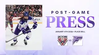 Jan. 4th, 2026 - MIN at MTL - Minnesota Frost Post Game Press Conference