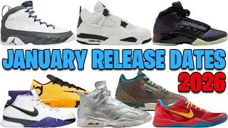JANUARY 2026 AIR JORDAN + NIKE SNEAKER RELEASE DATES 🔥🔥🔥