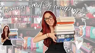 January reading wrap up | talking about the 10 books I read in January ✨☃️🎁