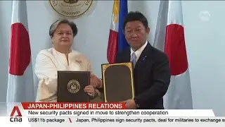 Japan, Philippines sign new security pacts to strengthen cooperation