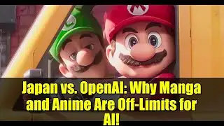 Japan vs. OpenAI: Why Manga and Anime Are Off-Limits for AI!