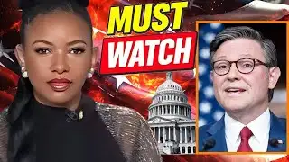 Jasmine Crockett Asks Mike Johnson ONE Simple Question - He COLLAPSES Completely_(360P)