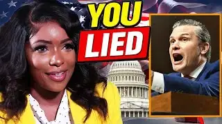 Jasmine Crockett Asks Mike Johnson ONE Simple Question - He COLLAPSES Completely!