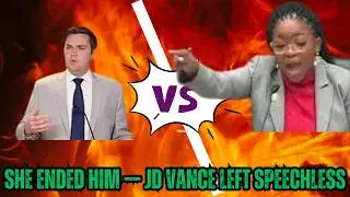 Jasmine Crockett Shuts Down JD Vance |breaking news|