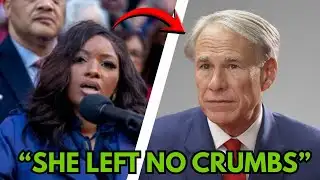 Jasmine Crockett TAKES DOWN Greg Abbott