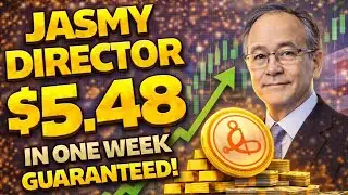 JASMY director says $5 IN ONE WEEK GUARANTEED!