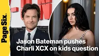 Jason Bateman pushes Charli XCX on kids question in cringe-worthy interview