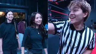 Jason Catches Up With Sakura & Kyedae!