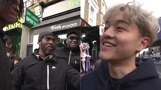 Jason Gets PRESSED By The U.K Mandem!