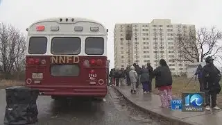 Jason Marks on Newport News high rise fire