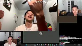 Jason Reacts to himself trying to bite his ear