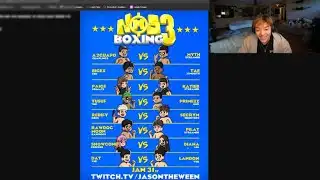 Jason Reveals NMS Boxing 3 Lineup!