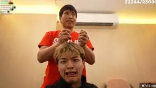 JasonTheWeen Gets SATISFYING Head Massage In London!