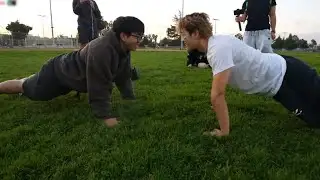 JasonTheWeen Vs Fan Push Up 1v1: Los Angeles Edition