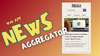 Javascript Application Demo | News Aggregation with gNews Api
