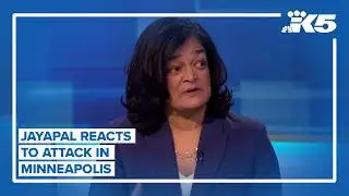 Jayapal reacts to apparent attack on Rep. Ilhan Omar